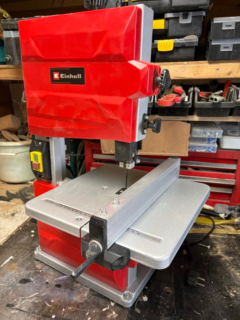 Einhell TC-SB 200/1 Lintzaag - Zo goed als nieuw, Ophalen, 70 mm of meer, Zo goed als nieuw, Lintzaag