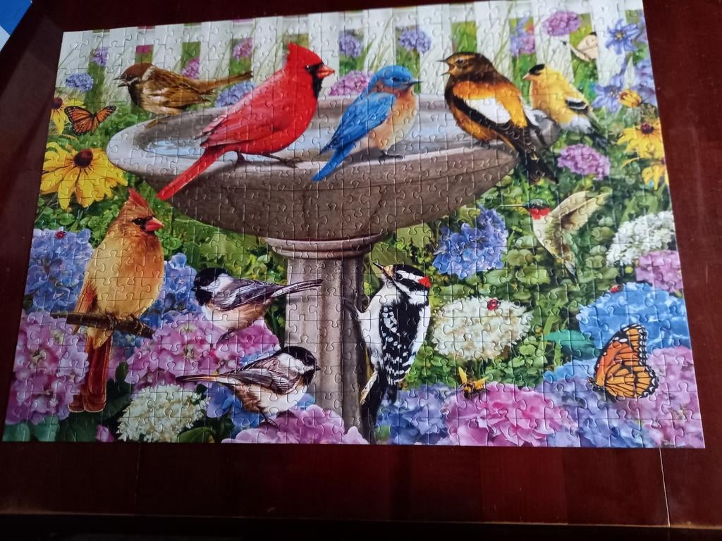 Prachtige vogels puzzle, Ravensburger 500, Hobby en Vrije tijd, Denksport en Puzzels, Ophalen of Verzenden, 500 t/m 1500 stukjes