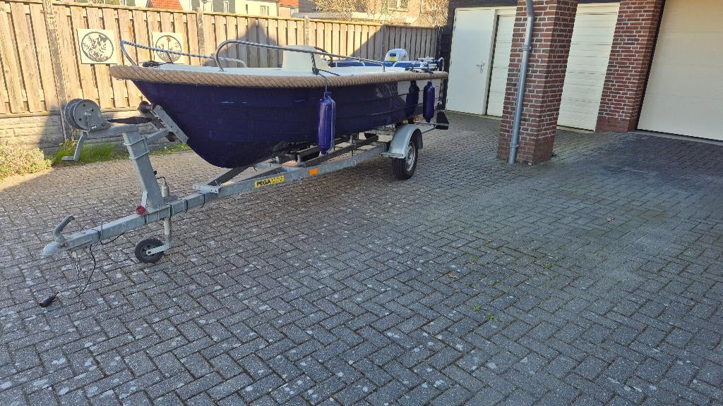 Sloep, Ophalen, 10 tot 30 pk, Gebruikt, 3 tot 6 meter