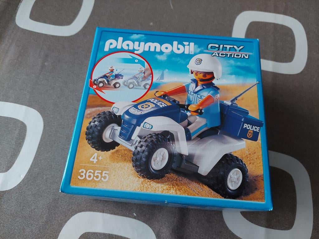 Playmobil. City Action. Qaud. 3655. Nieuw In Doos., Ophalen of Verzenden, Nieuw, Complete set