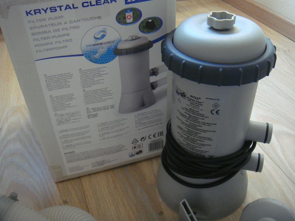 Intex Krystal Clear Model 604G Filter Pump, Tuin en Terras, Zwembad-toebehoren, Ophalen of Verzenden, Gebruikt, Zwembadpomp
