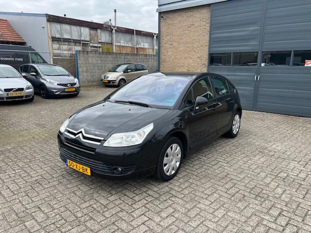 Citroen C4 1.6-16V Image, Voorwielaandrijving, Gebruikt, Zwart, 4 cilinders