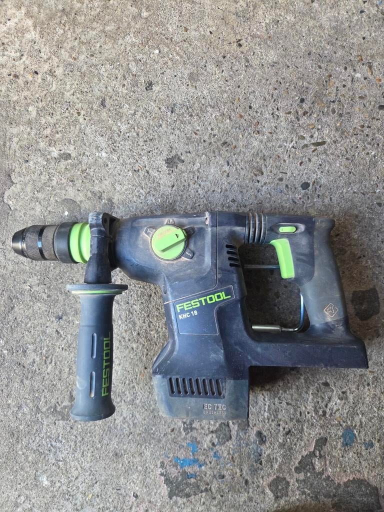 Festool combihamer KHC 18., Doe-het-zelf en Verbouw, Gereedschap | Boormachines, Ophalen of Verzenden, Zo goed als nieuw, Boor- en/of Breekhamer