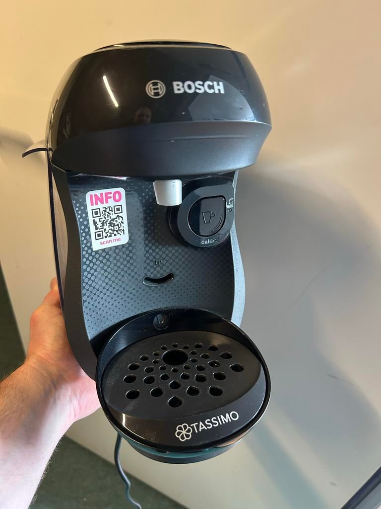 Bosch Tassimo cups koffiemachine - Zwart, Gebruikt, Koffiemachine, Ophalen of Verzenden, 1 kopje