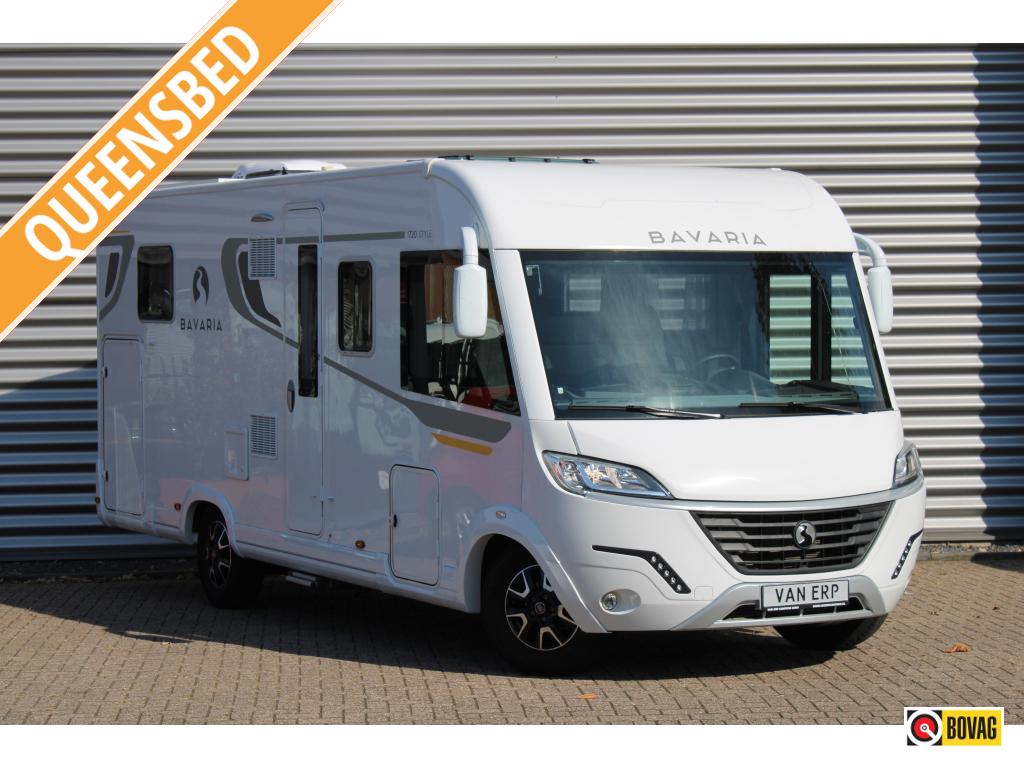 Bavaria I 720 Queensbed 140PK Dakairco 140PK Fiat, Integraal, Koelkast, Ringverwarming, Fiat