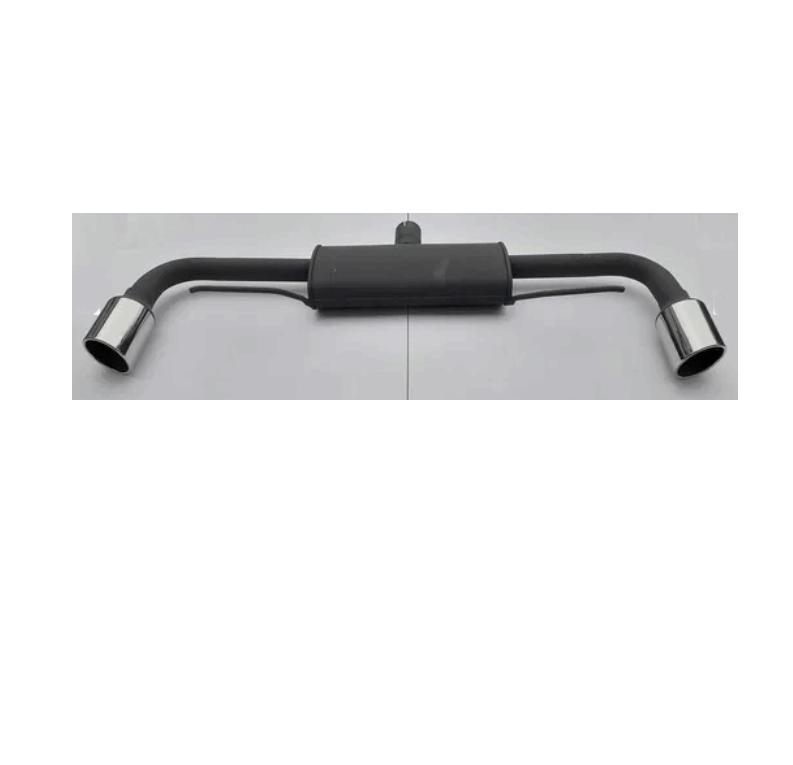 123 SPORTUITLAAT AUDI TT 8J RS S-line 100mm, -, Verzenden, -, Nieuw