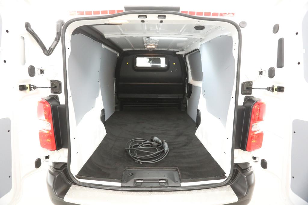 Opel Vivaro-e L2H1 Edition 75 kWh | SOH 91% | Snelladen | Ai, Auto's, Bestelauto's, 136 pk, Gebruikt, Wit, Origineel Nederlands