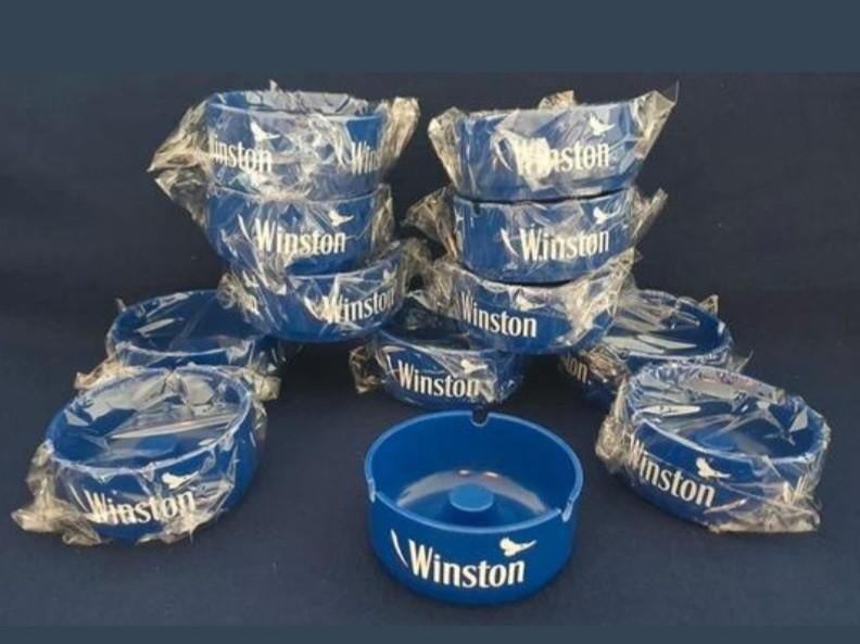 Winston asbakken, ideaal voor in de man cave, bar, kroeg, Ophalen of Verzenden, Nieuw