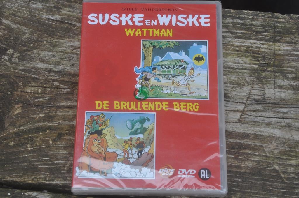 dubel DVD van Suske en Wiske, Alle leeftijden, Overige genres, Ophalen of Verzenden, Tv fictie