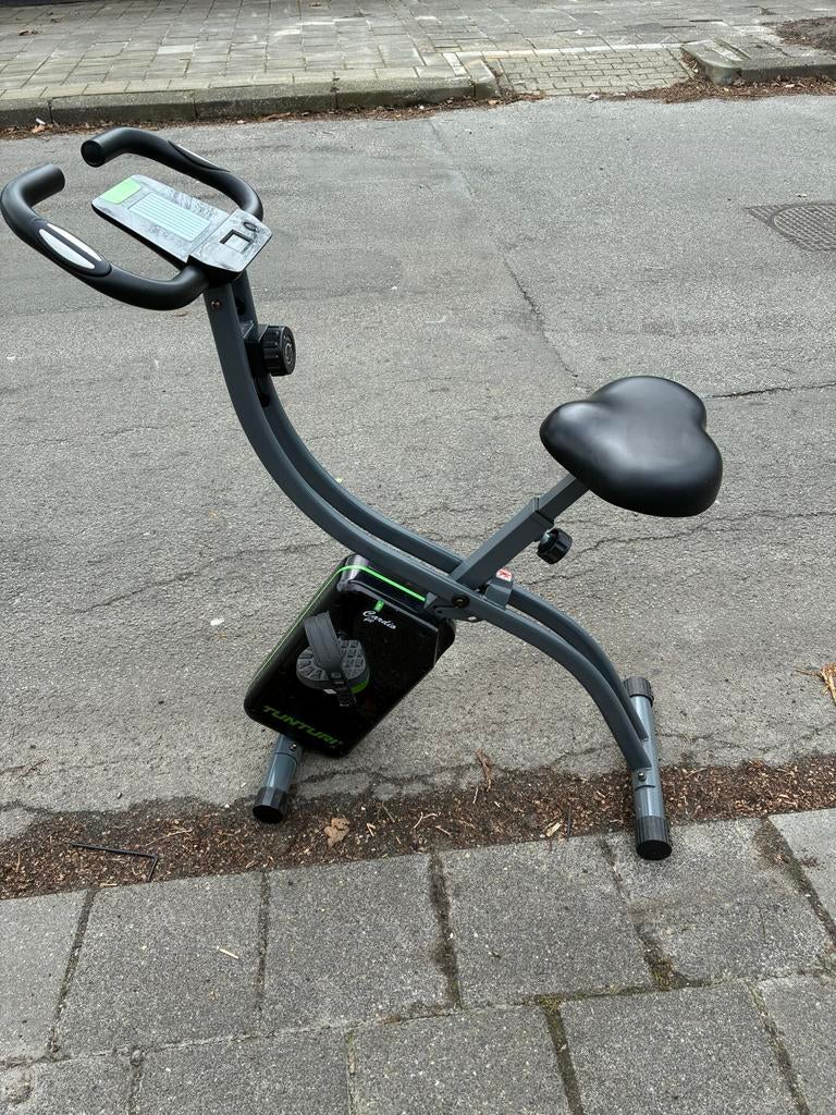 Nette Tenturi 20B hometrainer - Inklapbaar!, Gebruikt, Ophalen of Verzenden, Metaal, Benen