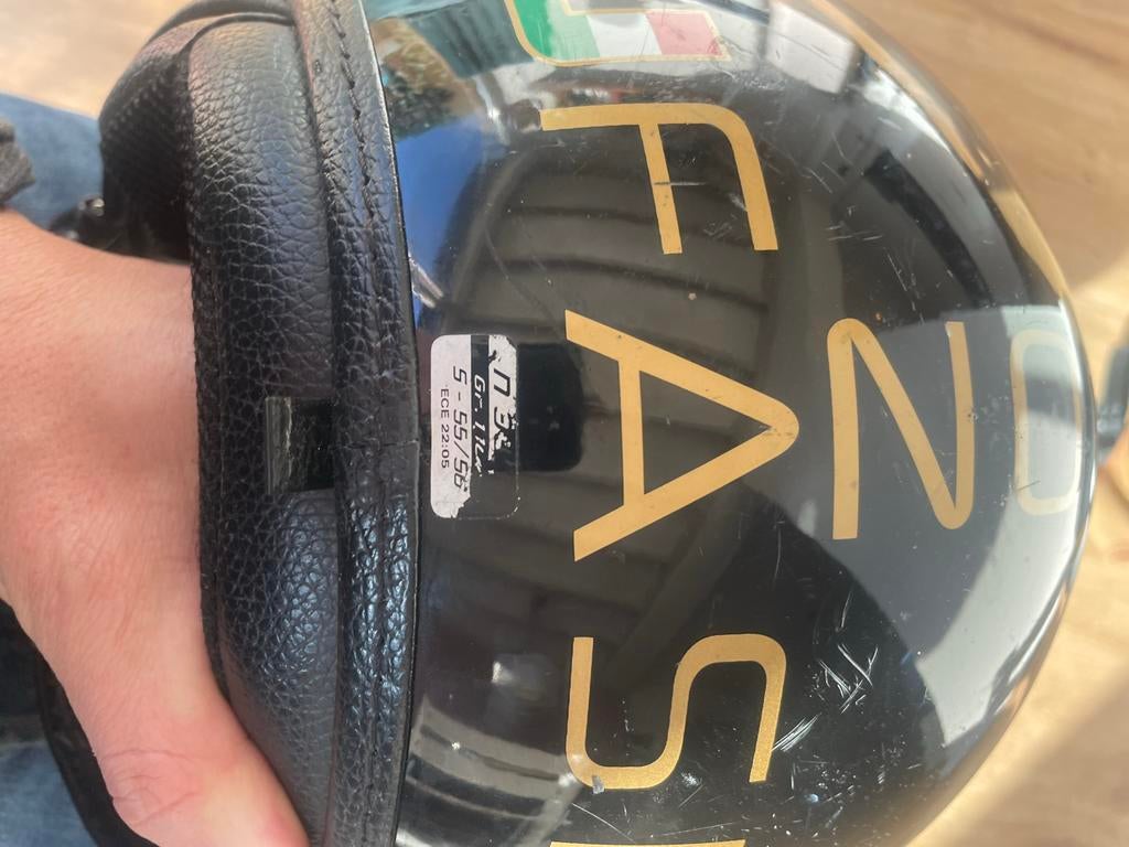 Nau Fashion scooterhelm, maat M, Fietsen en Brommers, Brommerhelmen, Ophalen, Gebruikt, Medium