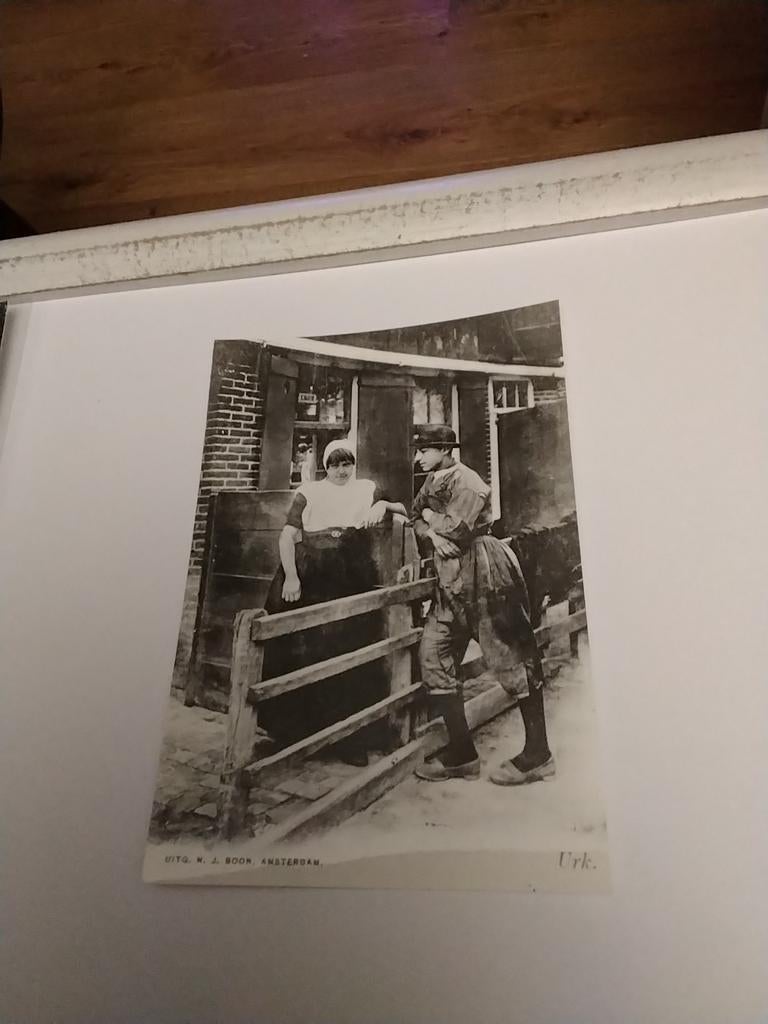 URK.  VOOR EEN WINKELTJE 1900. NU HARINGSTR., Ophalen of Verzenden, Flevoland