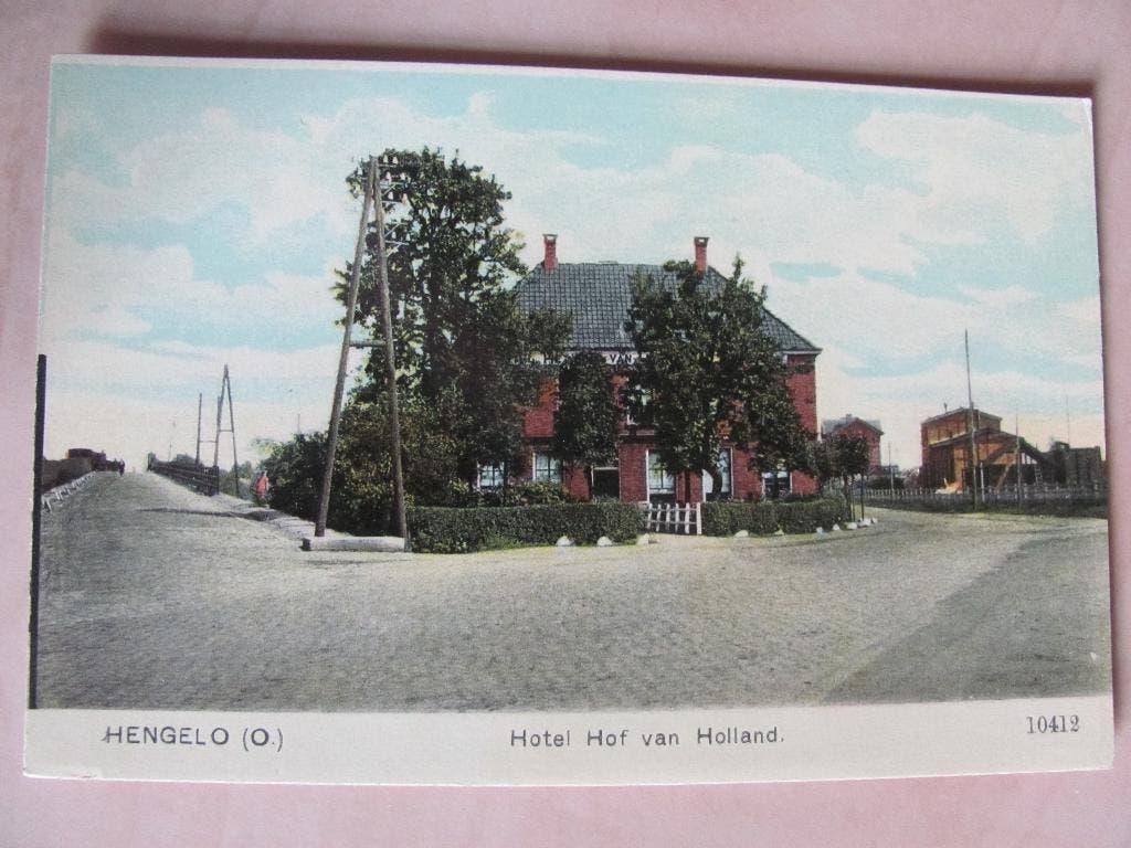 Hengelo, Hotel Hof van Holland, Ophalen of Verzenden, Voor 1920, Overijssel