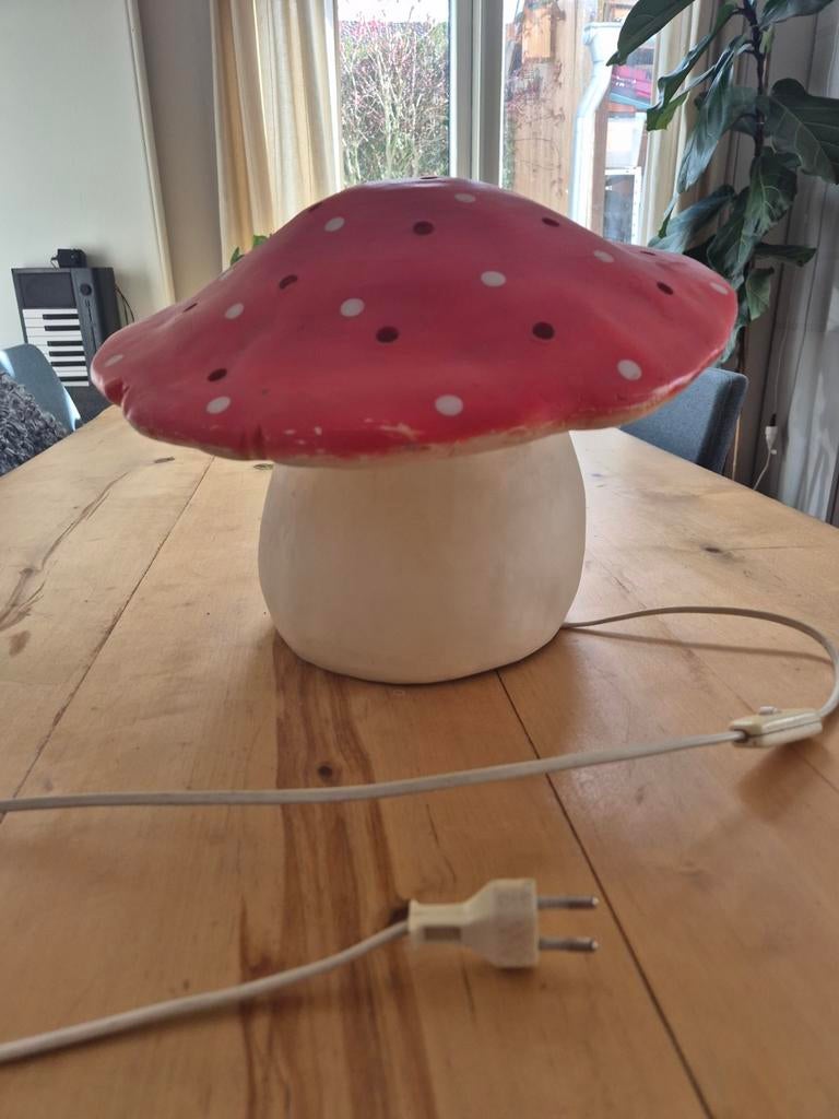 Kinderlamp paddenstoel Heico, Ophalen, Gebruikt, Minder dan 50 cm