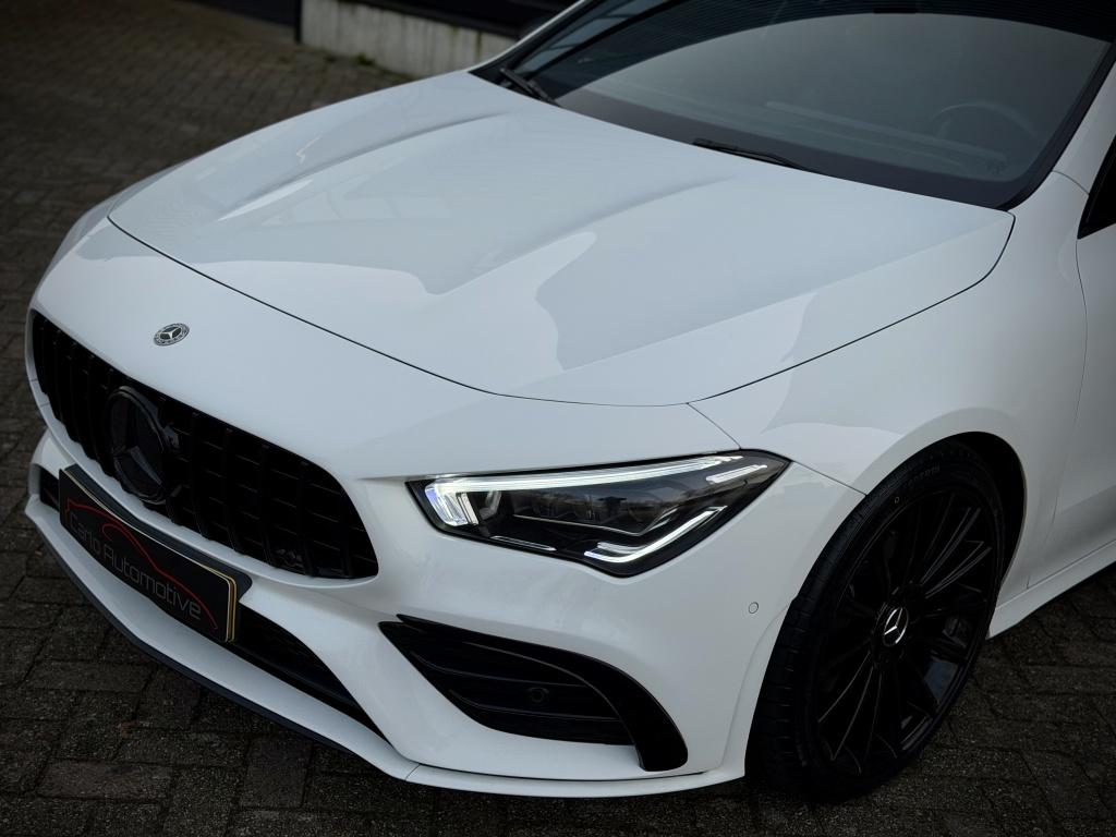 Mercedes-Benz CLA-Klasse 180 AMG CLA45S PANO|MEMORY|SFEER|KE, Automaat, CLA, Gebruikt, 4 cilinders