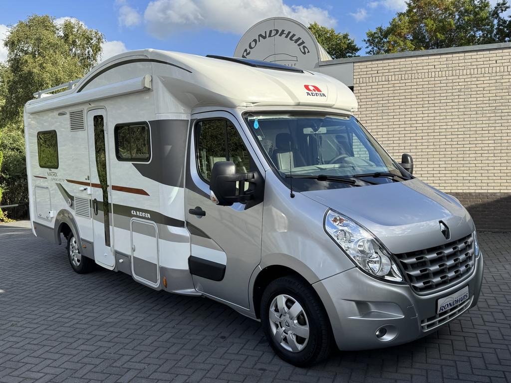 Adria Matrix Supreme M 657SF 150 pk Euro5 Renault Master *Ui, Caravans en Kamperen, Campers, Ringverwarming, Bedrijf, Adria, Rondhuis Campers & Auto's