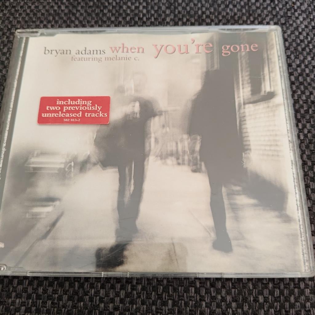 Bryan Adams - When You're Gone ft. Melanie C. (CD Single), Cd's en Dvd's, Cd Singles, Zo goed als nieuw, Pop, 1 single, Maxi-single