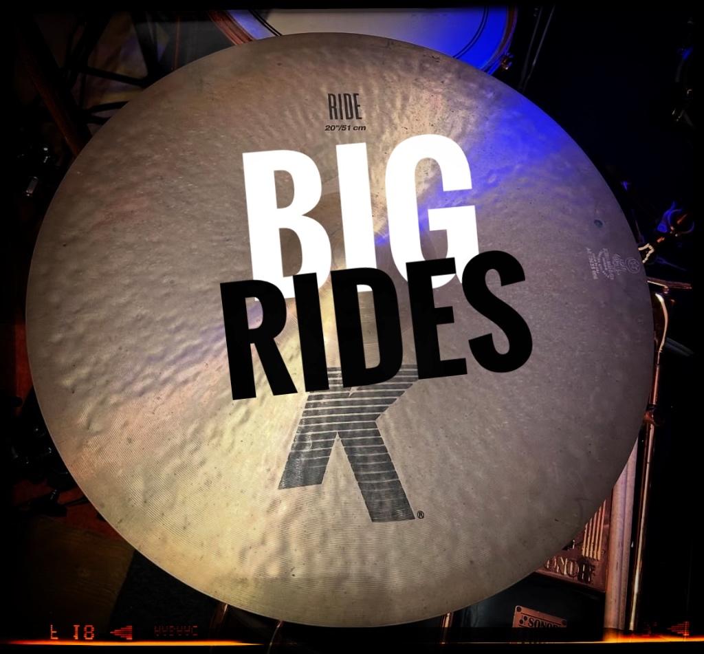 BIG Ride & FX Collection – K, A, FX & Vintage 22"-24, Gebruikt, USA, Drums of Percussie, Ophalen of Verzenden