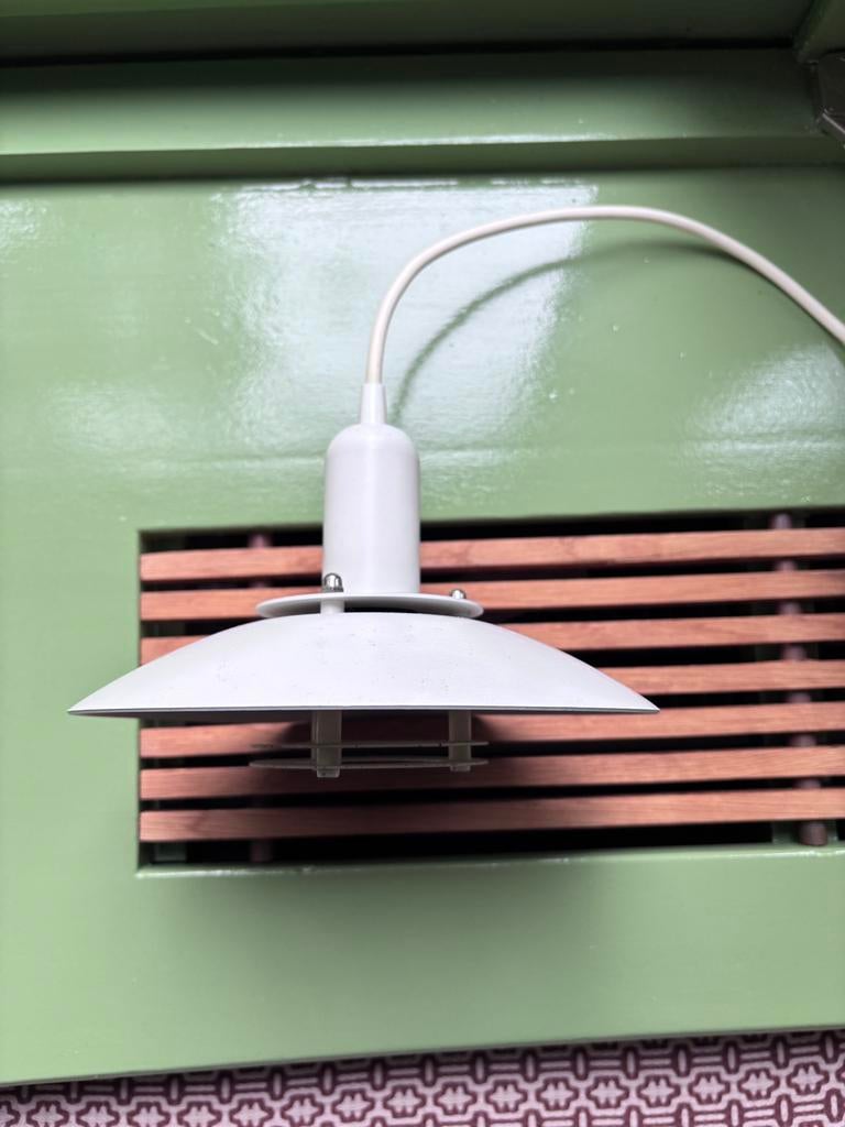 Hanglampje vintage Deens design, Huis en Inrichting, Lampen | Wandlampen, Ophalen of Verzenden, Zo goed als nieuw