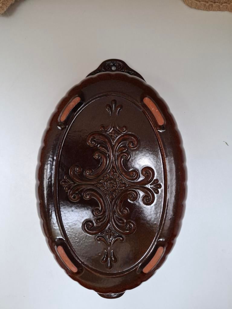Vintage ovenschaal - ook op te hangen, Ophalen of Verzenden