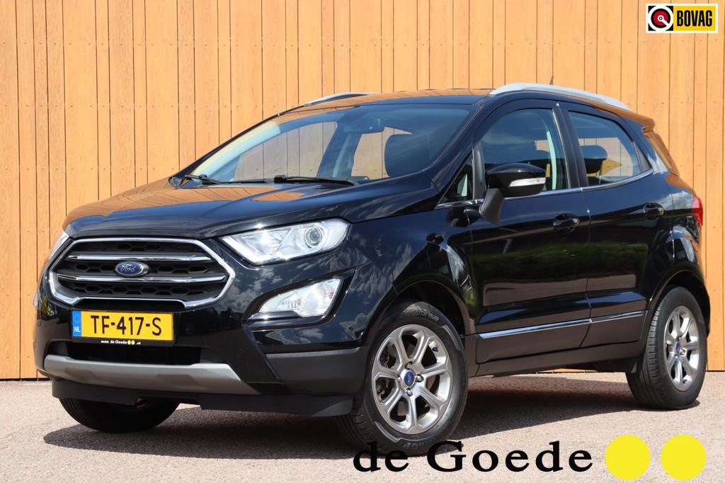 Ford EcoSport 1.0 EcoBoost Titanium org NL-auto h.leer camer, Voorwielaandrijving, 12 maanden, 125 pk, Gebruikt