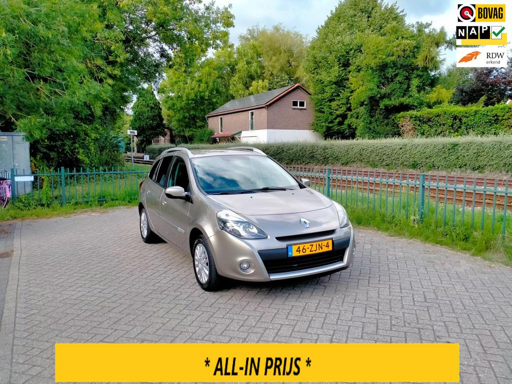 Renault Clio Estate 1.2 TCE Collection airco LMV ALLINPRIJS, Auto's, Voorwielaandrijving, Euro 5, Gebruikt, Zwart