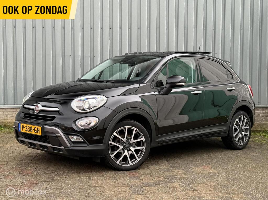 Fiat 500 X Cross 1.4 Turbo MA CrossPlus | Leder | Schuifdak, Auto's, Voorwielaandrijving, 136 pk, 4 cilinders, 500X