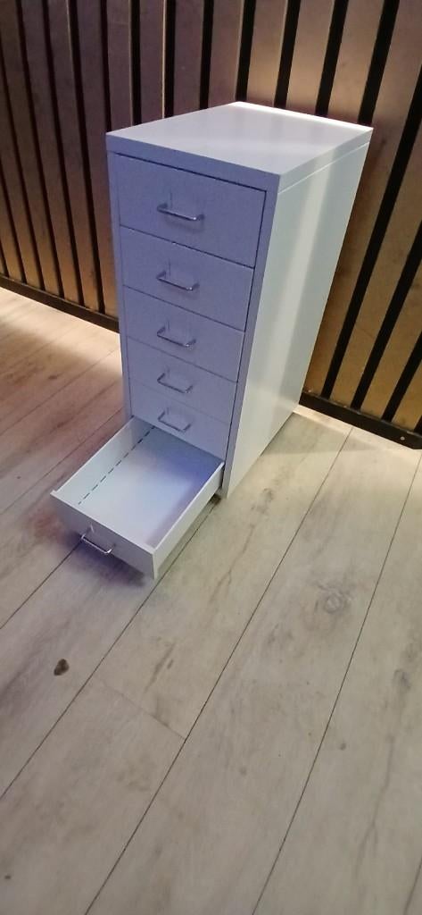 Bureaukastje, Ophalen, Gebruikt, 50 tot 100 cm, Metaal