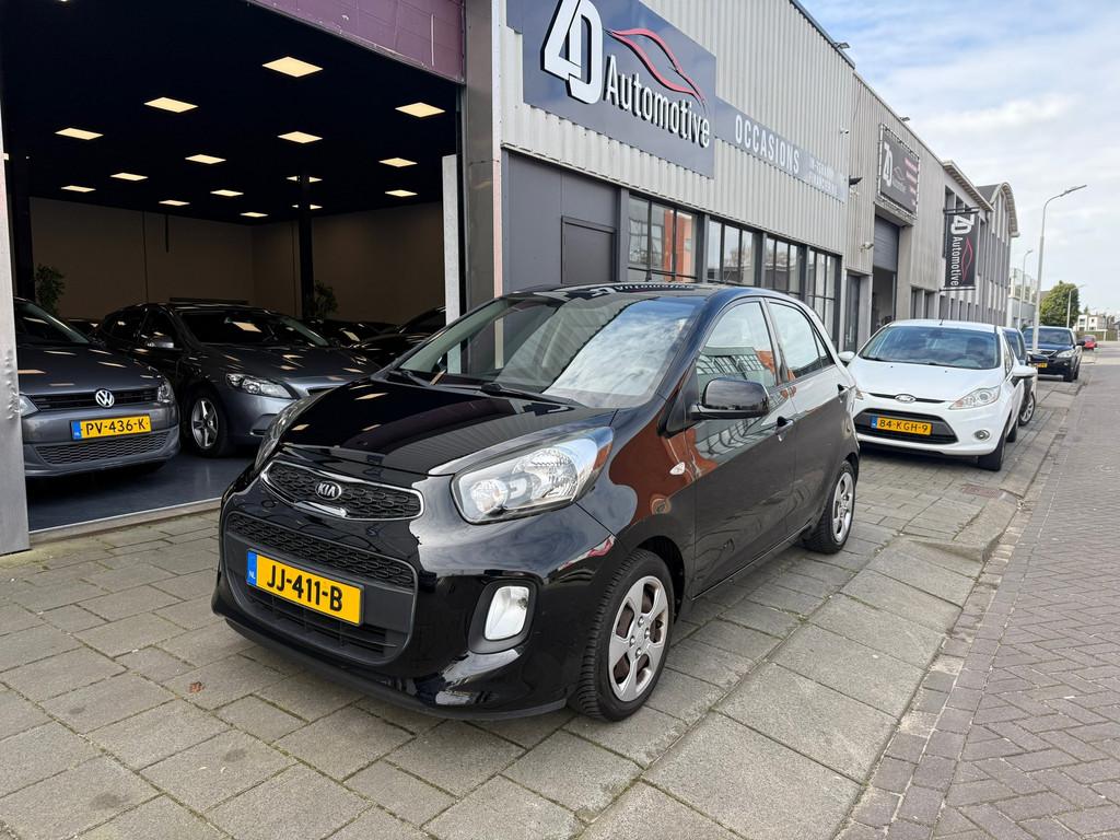 Kia Picanto 1.0 CVVT ComfortLine, Voorwielaandrijving, Euro 5, Gebruikt, Zwart