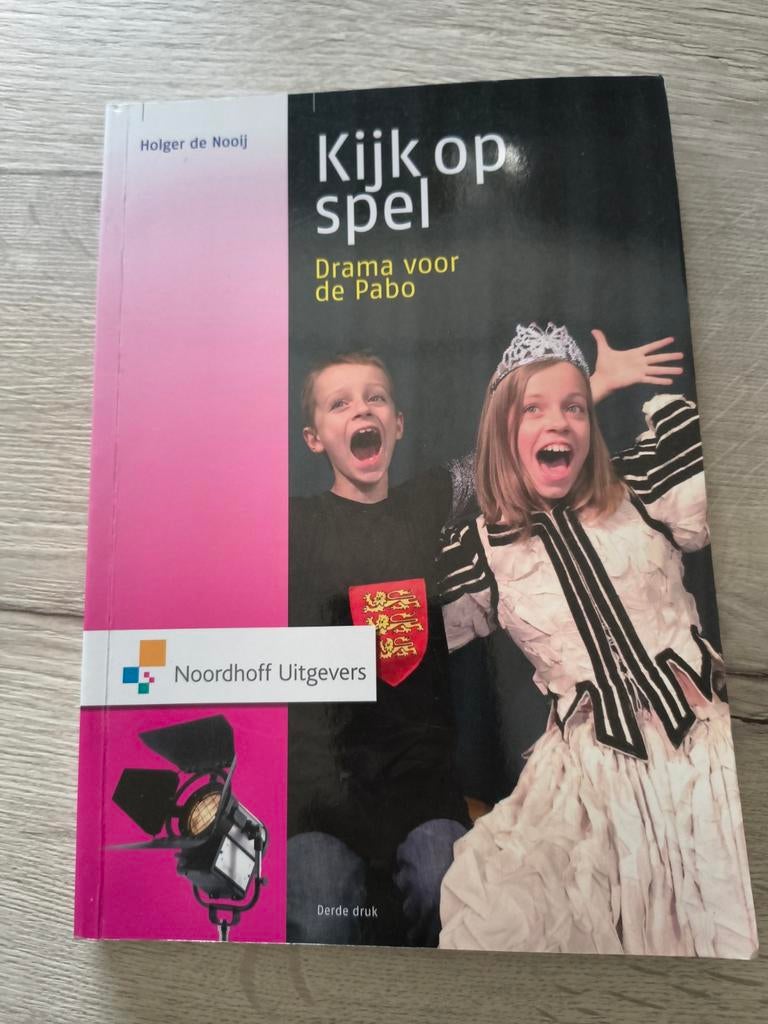 Kijk op spel: Drama voor de Pabo - Holger de Nooij, Boeken, Ophalen, HBO, Zo goed als nieuw, Holger de Nooij