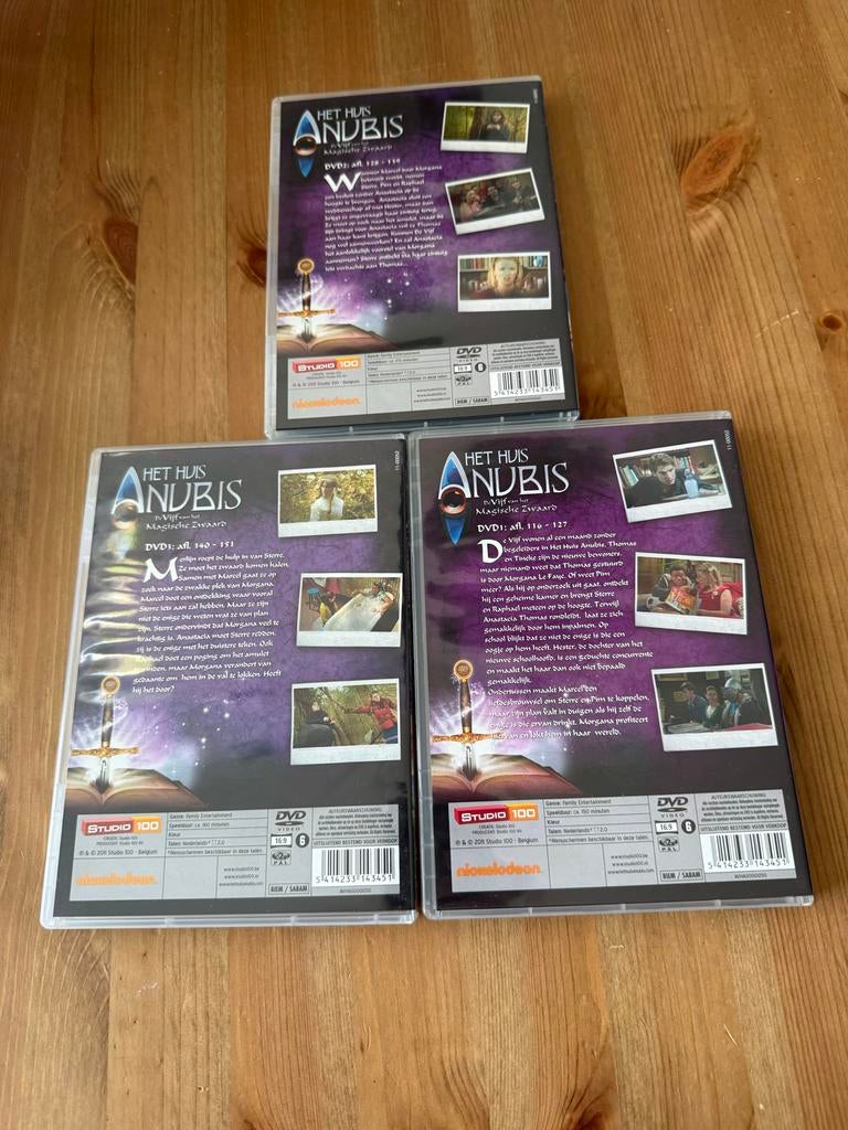 Het Huis Anubis: De Vijf van het Magische Zwaard Deel 4, Avontuur, Gebruikt, Verzenden, Boxset