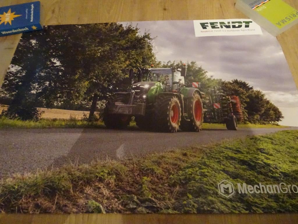 Eeen mooie fedt poster, Ophalen of Verzenden, Zo goed als nieuw, Folder