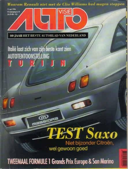 Autovisie 10 1996 : Renault Clio Williams - Megane Coupe 16V, Ophalen of Verzenden, Gelezen, Algemeen