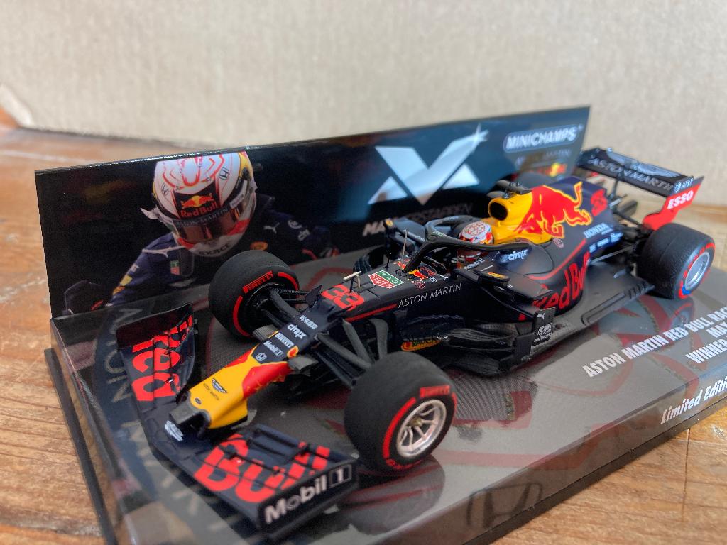 ✅ Max Verstappen 1:43 editie 56 Winner Brazil GP 2019 RB15, Ophalen of Verzenden, Nieuw, Formule 1