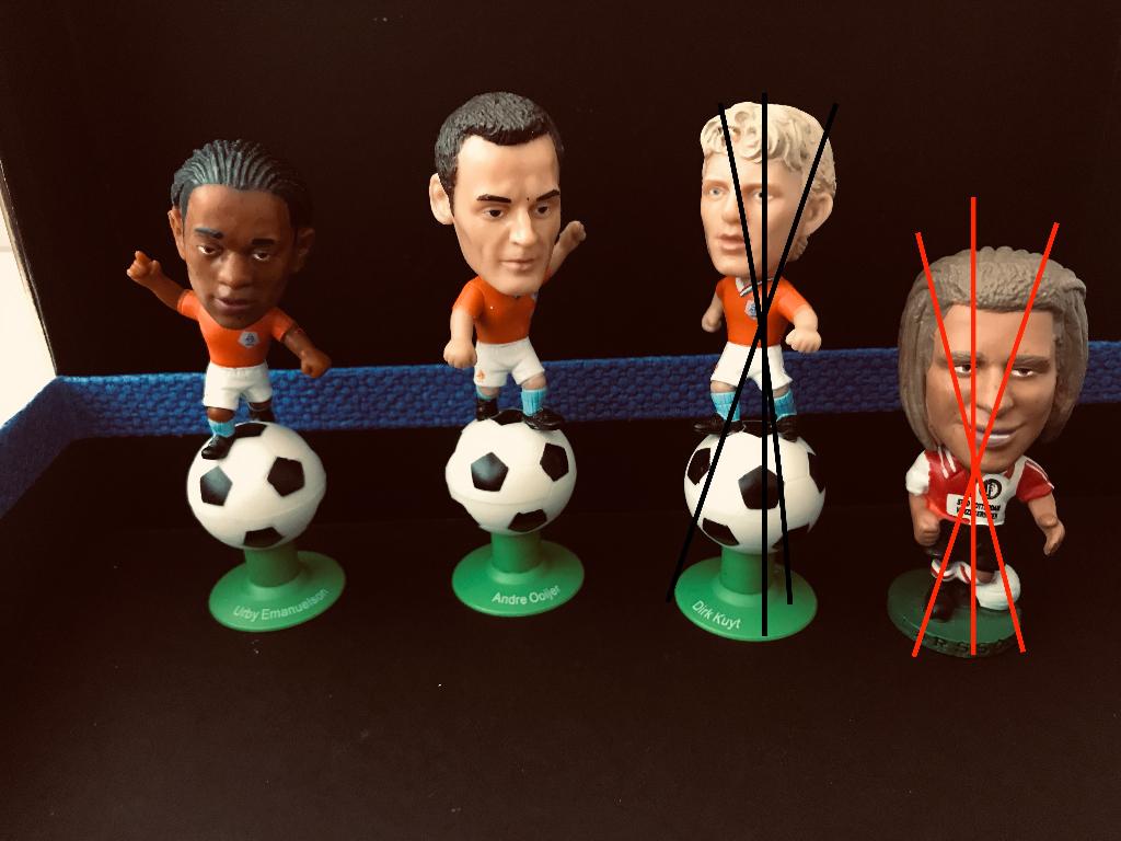voetbal poppetjes, Verzamelen, Ophalen of Verzenden, Zo goed als nieuw