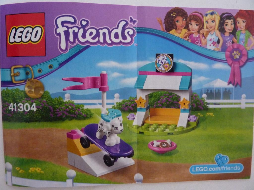 Lego Friends 41304 Puppy verrassingen, Ophalen of Verzenden, Gebruikt, Complete set, Lego
