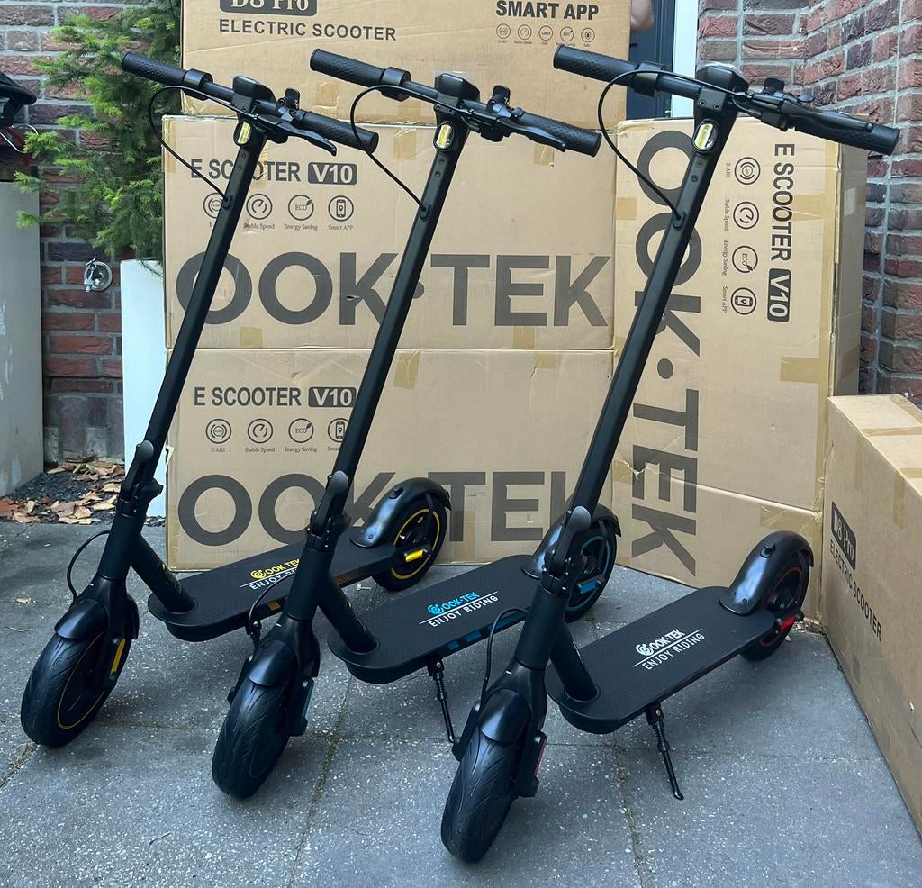 *Nieuwe* Elektrische Step OOK•TEK V10, Ophalen of Verzenden, Nieuw, Elektrische step (E-scooter)