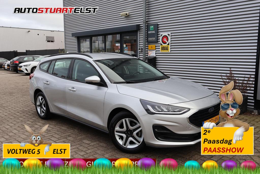 Ford Focus Wagon 1.0 Hybrid Connected 1e Eigenaar | Volledig, Auto's, Gebruikt, Euro 6, Origineel Nederlands, Handgeschakeld