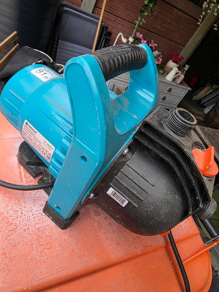 Gardena Pomp 3000/4 - Zonder slang, Tuin en Terras, Waterpompen, Gebruikt, Elektrisch, Beregeningspomp, Ophalen