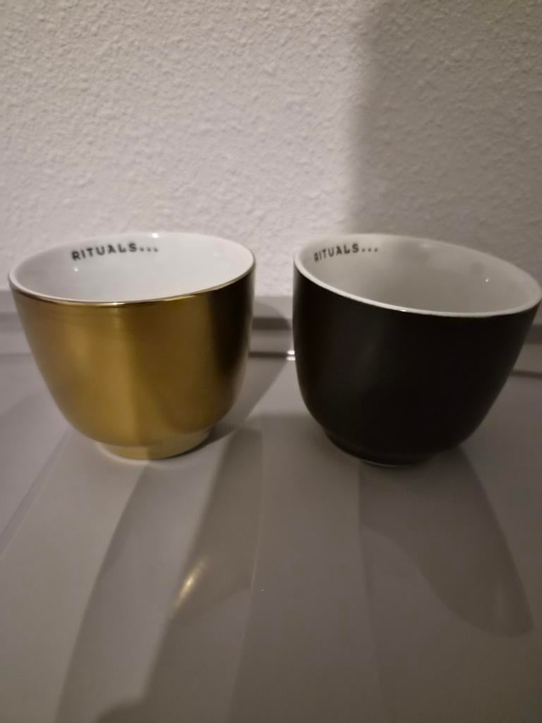 Rituals theekopjes, Ophalen