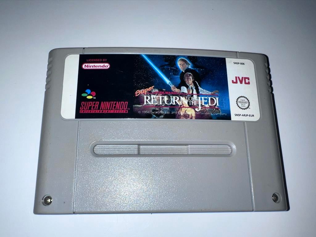Star Wars: Return of the Jedi SNES - Klassieke Actie, Spelcomputers en Games, Games | Nintendo Super NES, Avontuur en Actie, Gebruikt