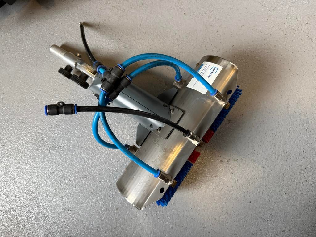 Roterende Zonnepanelen Borstel met Accu Box en Lader, Ophalen, Gebruikt, Overige typen