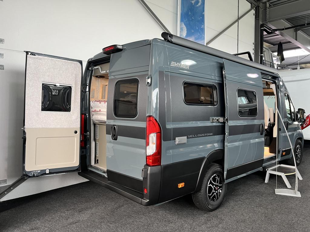 Hymer Yellowstone , Nieuw. bj 2024 / kenteken 2025, Automaat, Buscamper of Camperbus, Ringverwarming, Fiat