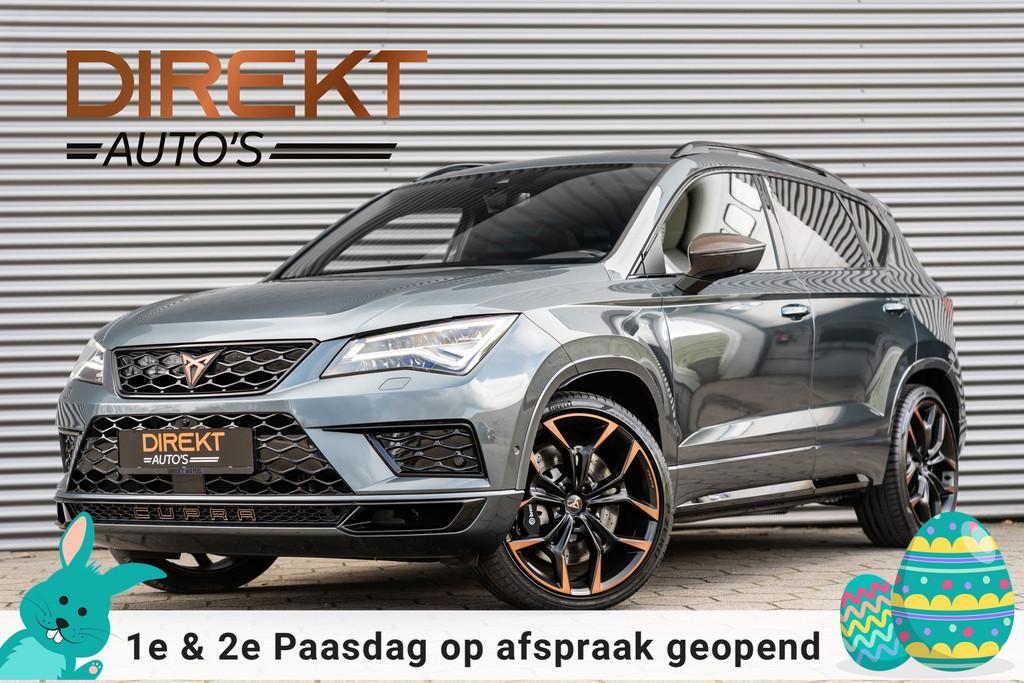 CUPRA Ateca 2.0 TSI 4DRIVE LIMITED PANO AKRA CARBON BREMBO, Automaat, Gebruikt, Zwart, 4 cilinders