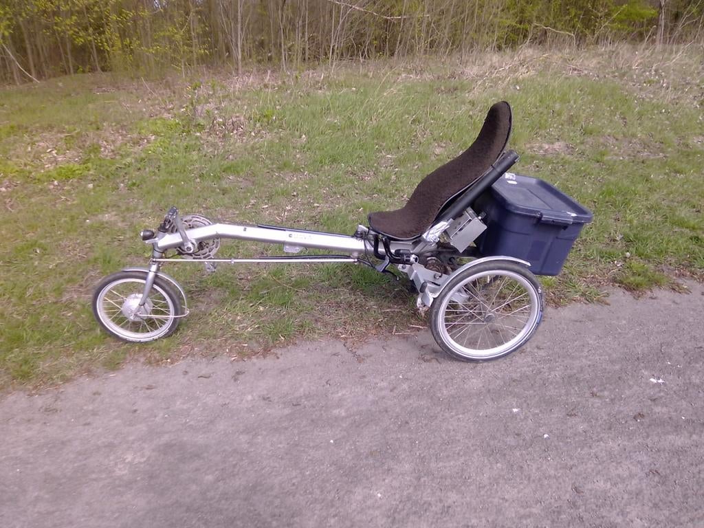 Te koop Ligfiets met electrische trapondersteuning., Fietsen en Brommers, Ophalen of Verzenden, Gebruikt, Overige merken