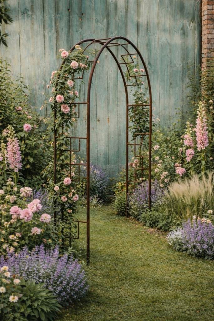 Rozenboog Mondriaan, Tuin en Terras, Ophalen of Verzenden, Nieuw, IJzer