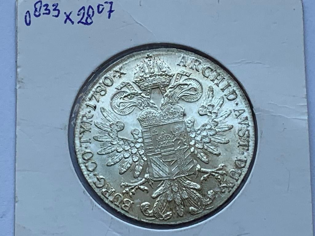Prachtige munt maria theresia 1780, Ophalen of Verzenden, Oostenrijk