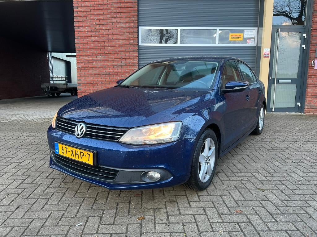 Volkswagen Jetta 1.2TSI 77KW H6 2012 Blauw EXPORT, Voorwielaandrijving, Stof, 4 cilinders, Blauw