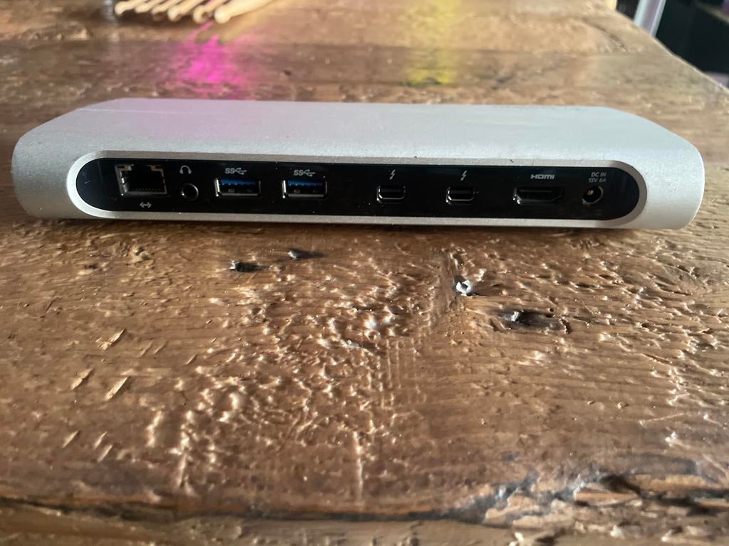 Belkin Thunderbolt 2 Express Dock - Uitbreidingsstation, Computers en Software, Dockingstations, Ophalen of Verzenden, Gebruikt