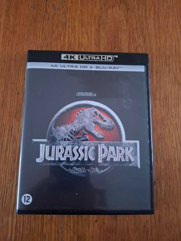 Jurassic Park 4K Ultra HD + Blu-ray, Cd's en Dvd's, Blu-ray, Ophalen of Verzenden, Zo goed als nieuw, Science Fiction en Fantasy